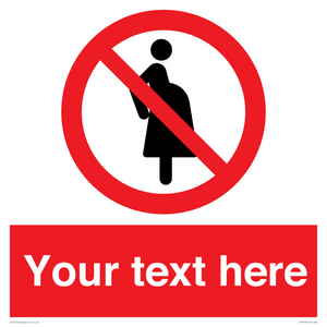 Custom prohibition not for pregnant women